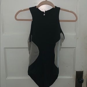 Cut out body suit